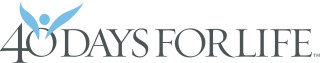 40 Days for Life Horizontal logo