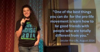 Be a friend Secular Pro-Life