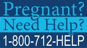 Pregnant Need Help New Blue Sign photo